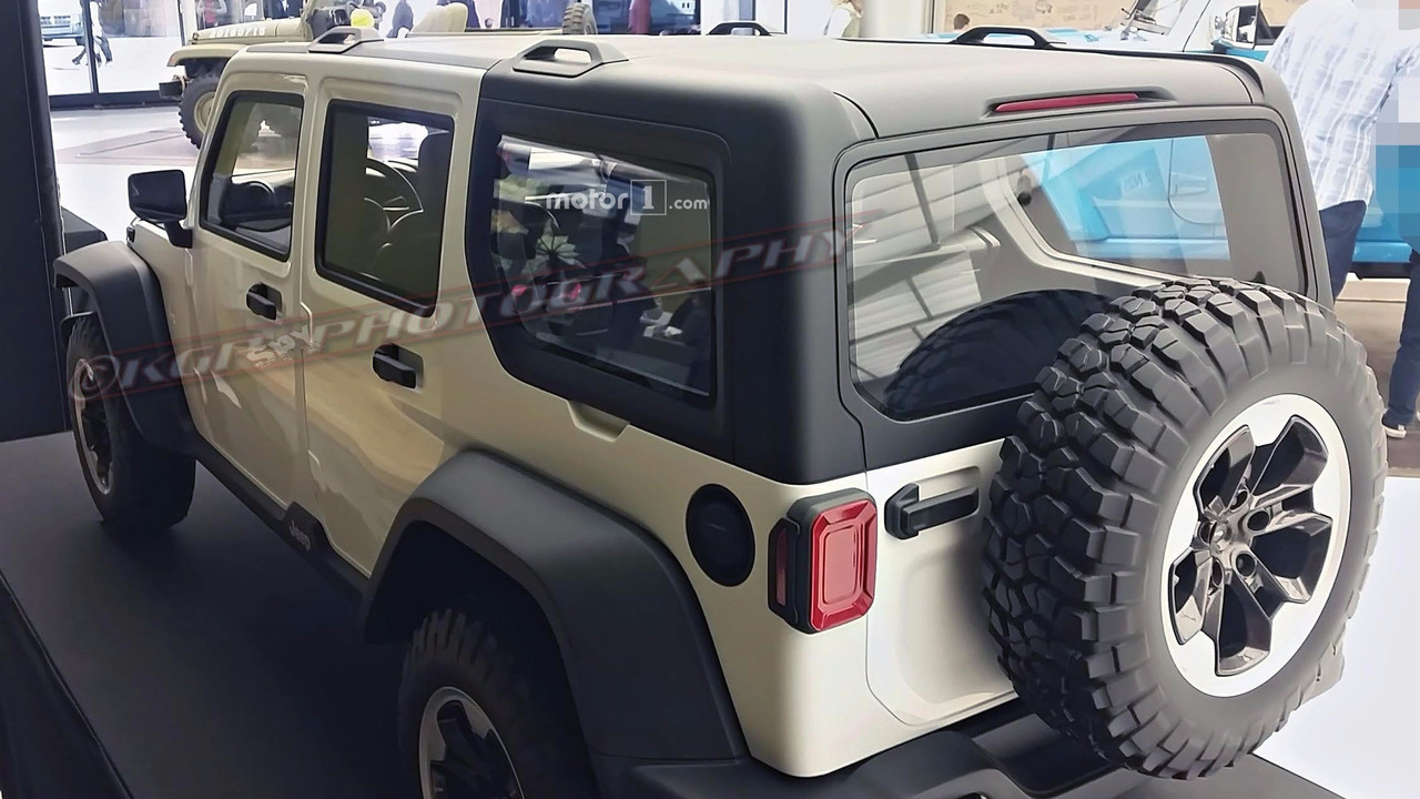 2018 Jeep Wrangler rejected design