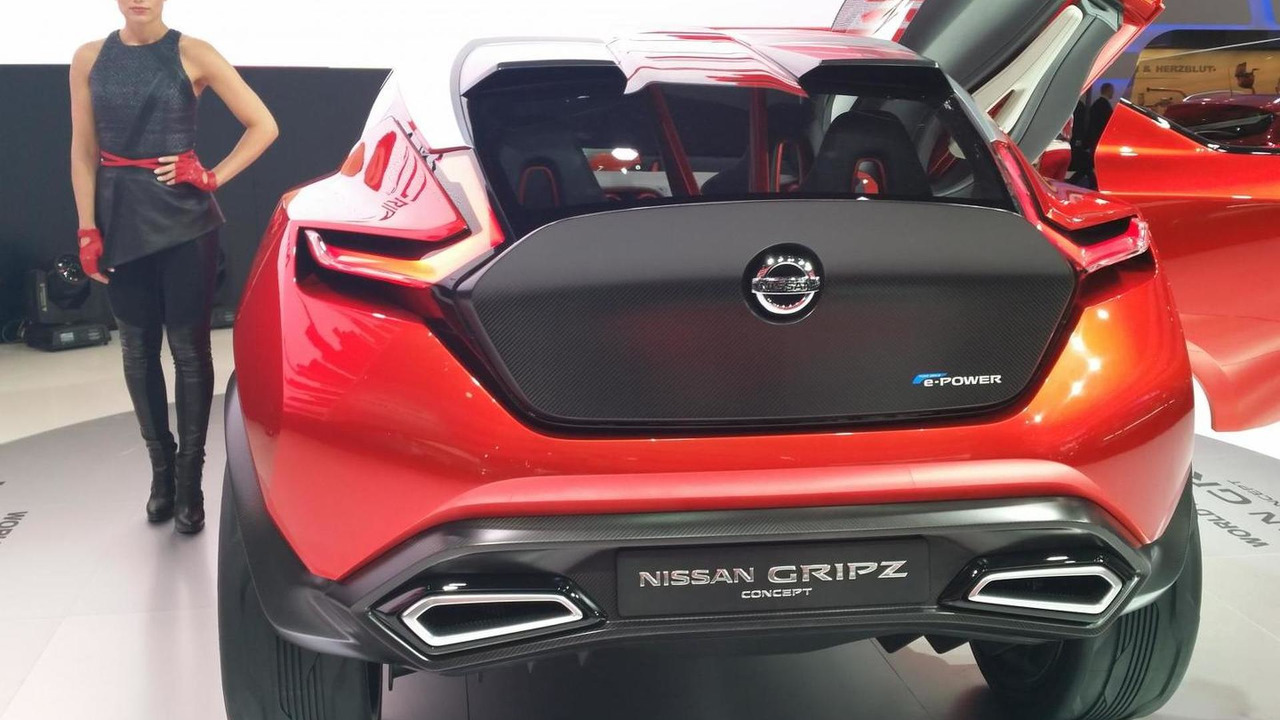 Nissan Gripz concept live in Frankfurt 2015