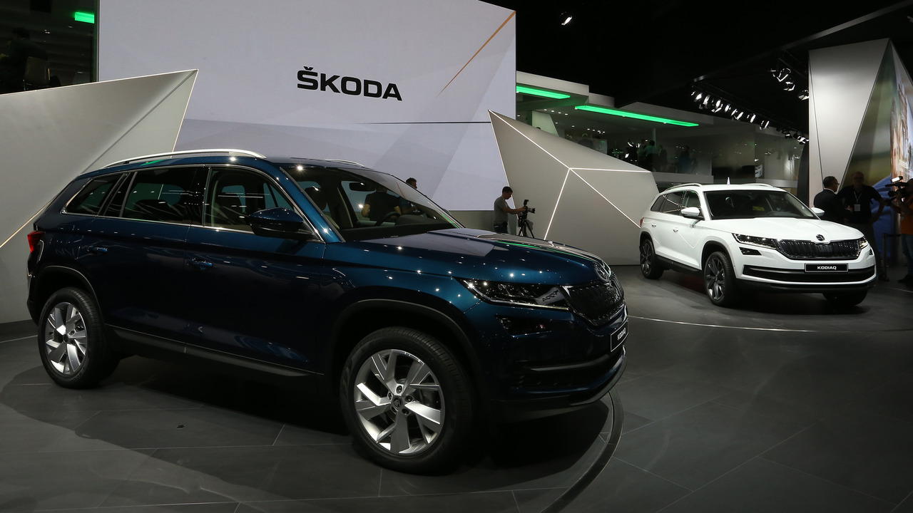 2017 Skoda Kodiaq Paris Motor Show