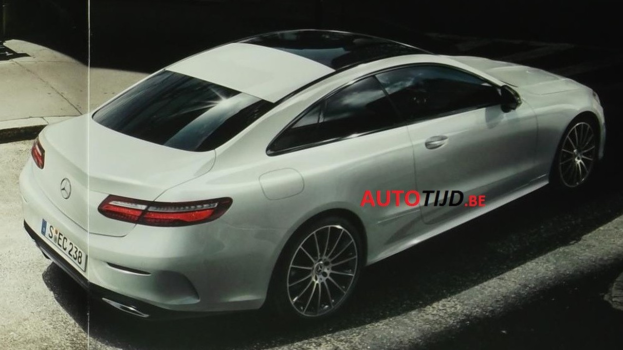 2018 Mercedes E-Class leaked brochure